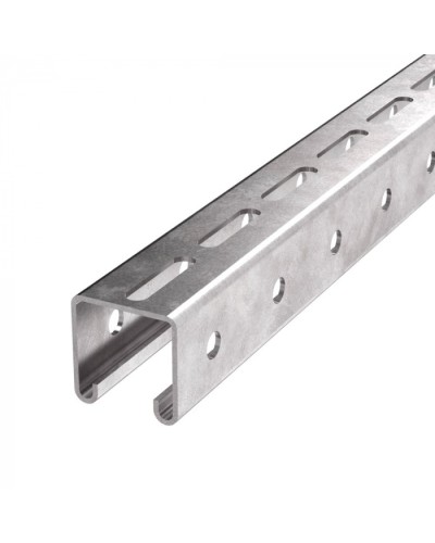 Профиль STRUT HDZ ПС-41х41х400 (2,5мм) Промрукав (PR08.9352) в Белгороде Аксессуары для лотков Pintop.ru