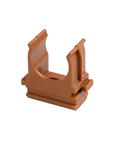 Крепёж-клипса для труб АБС-пластик бук д20 в малой упаковке (10шт/1000шт уп/кор) Промрукав (PR13.0052) в Белгороде Держатели, клипсы, скобы Pintop.ru