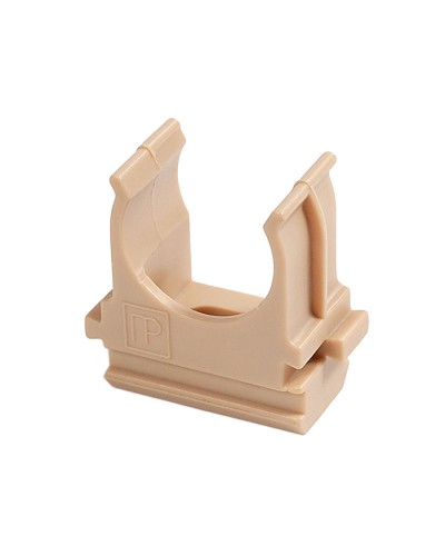 Крепёж-клипса для труб АБС-пластик сосна д25 в малой упаковке (10шт/500шт уп/кор) Промрукав (PR13.0056) в Белгороде Держатели, клипсы, скобы Pintop.ru