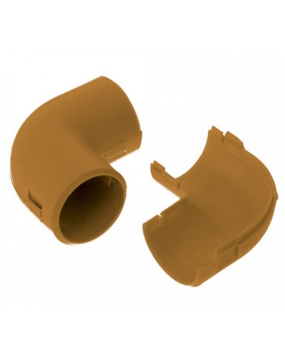 Соединитель угловой разборный бук д25 (5шт/300шт уп/кор) Промрукав (PR13.0249) в Белгороде Повороты, муфты, тройники Pintop.ru