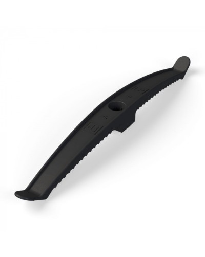 Держатель кабеля двусторонний для прямого монтажа в гофроящике черный (100 шт/кор) Промрукав (PR13.0488) в Белгороде Аксессуары для кабель-канала Pintop.ru