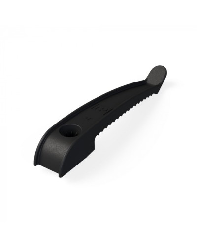 Держатель кабеля односторонний для прямого монтажа в гофроящике черный (200 шт/кор) Промрукав (PR13.0491) в Белгороде Аксессуары для кабель-канала Pintop.ru