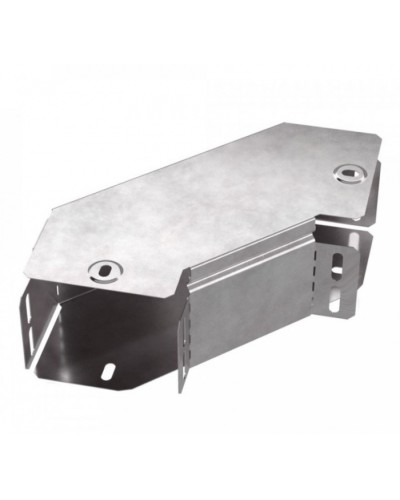 Угол горизонтальный 90 градусов с крышкой Стандарт 100х80 Промрукав (PR16.0412) в Белгороде Аксессуары для кабель-канала Pintop.ru