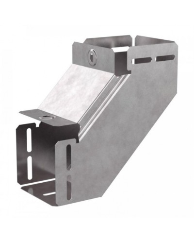 Угол вертикальный внутренний 90 градусов с крышкой Стандарт 100х100 Промрукав (PR16.0526) в Белгороде Аксессуары для кабель-канала Pintop.ru