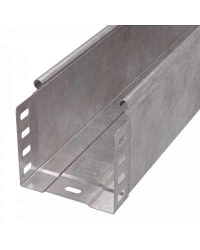 Лоток неперфорированный Стандарт HDZ 100х100х3000 (0,7 мм) (6 м/уп) Промрукав (PR16.1204) в Белгороде Кабельные лотки Pintop.ru