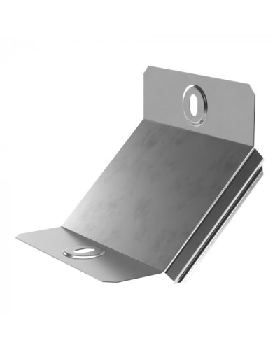 Крышка угла вертикального внутреннего 45 градусов Стандарт INOX (AISI 304) 100 Промрукав (PR16.3164) в Белгороде Аксессуары для лотков Pintop.ru