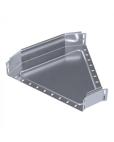 Угол горизонтальный 45 градусов Стандарт INOX (AISI 316) 500х100 Промрукав (PR16.3451) в Белгороде Аксессуары для лотков Pintop.ru