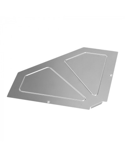 Крышка угла горизонтального 90 градусов Стандарт INOX (AISI 304) 600 Промрукав (PR16.3522) в Белгороде Аксессуары для лотков Pintop.ru