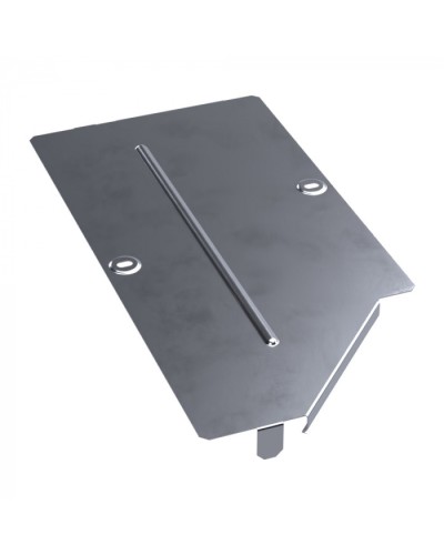 Крышка переходника левого Стандарт INOX (AISI 316) 400х300 Промрукав (PR16.5584) в Белгороде Аксессуары для лотков Pintop.ru