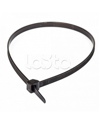 Стяжки нейлоновые 4,8*500 (ч) (100 шт/уп) Промрукав (80 уп/кор) (PR08.3081) в Белгороде Стяжки-хомуты Pintop.ru