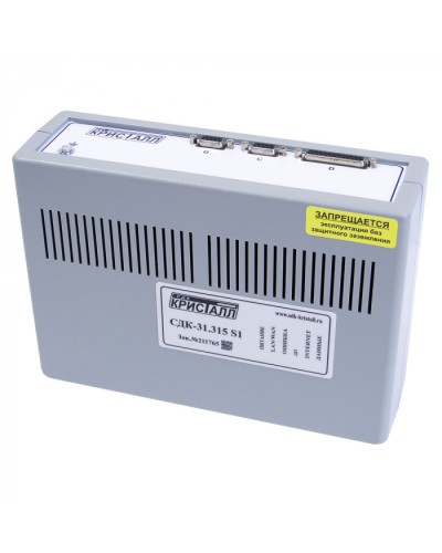 Блок контроля S1 Кристалл СДК-31.315S1(TCP/IP) в Белгороде Приемно-контрольные приборы Pintop.ru