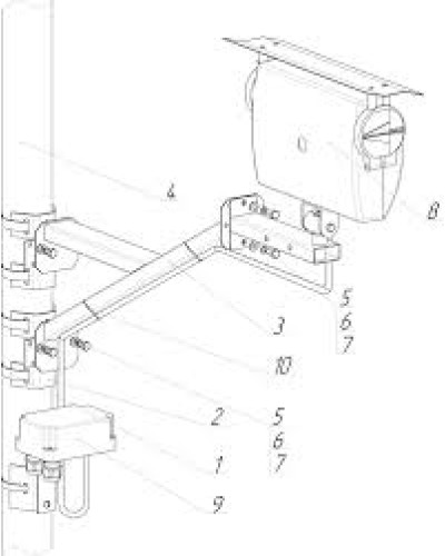 Комплект консоли ЮМИРС КМЧ-2 в Белгороде Аксессуары для средств охраны периметра Pintop.ru
