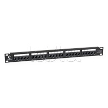 Патч-панель 19", 1U, 25 портов RJ-11 Cabeus PL-25-TEL-TOOLLESS
