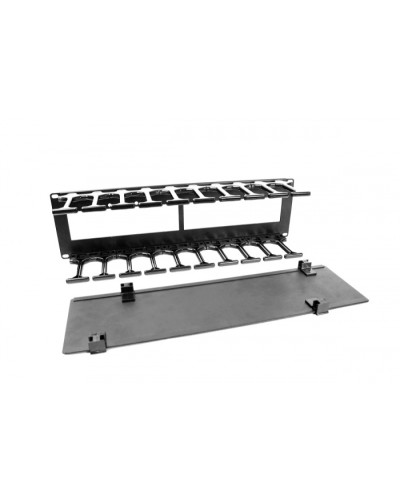 Органайзер кабельный горизонтальный 3U ЦМО (ГКО-П-3-9005) в Белгороде Кабельные органайзеры Pintop.ru