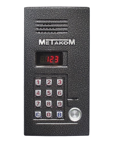 Блок вызова домофона Метаком MK2012-TM4E в Белгороде Блоки вызова многоабонентные Pintop.ru