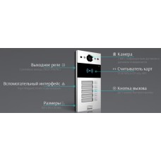 Малоабонентская ВП Akuvox R20BX2_OW