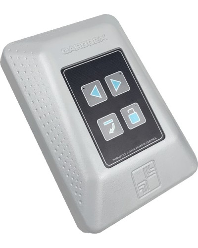 Пульт управления одним турникетом с автоматическами планками и одной секцией ограждения «Антипаника» CARDDEX AG-04 (для серии STL) в Белгороде Сетевая СКУД CARDDEX Pintop.ru