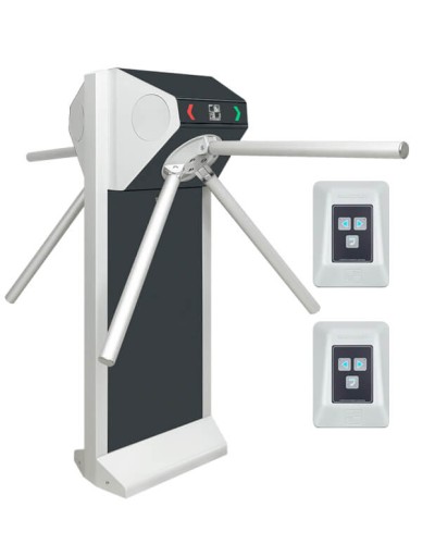 CARDDEX Комплект двухпроходной сетевой проходной STL-04NEC в Белгороде Турникеты Pintop.ru