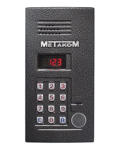 Блок вызова домофона Метаком MK2012-RFEVN в Белгороде Блоки вызова многоабонентные Pintop.ru