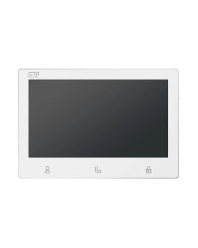 Монитор видеодомофона CTV-M3712 Astra белый в Белгороде Абонентские видеоустройства Pintop.ru