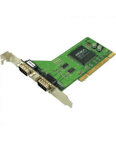 2-портовая плата RS-232 для шины Universal PCI Moxa CP-102U в Белгороде Сетевые карты Pintop.ru