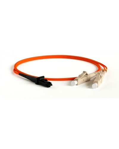 Патч-корд волоконно-оптический Hyperline FC-D2-62-LC/PR-MTRJM/PR-H-10M-LSZH-OR в Белгороде Патч-корды оптические Pintop.ru