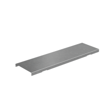 Крышка на вертикальный Т-ответвитель переходник 50-100 мм с разворотом трассы на 90 гр. "ПЛЮС" (нижняя часть больше исходной) INOX304 КМ-Профиль (KTDPVplus90-50-100 INOX304)