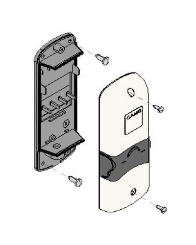 Корпус передатчика DIW01 DIW03 DB Came 119RIR257 в Белгороде Запчасти для шлагбаумов и автоматики Pintop.ru