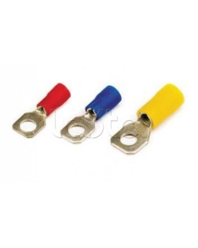 Наконечник с отверстием под винт ф5,2мм, с изолированным фланцем, для сечения провода 2,5-6,0мм2 DKC (2C5P) в Белгороде Держатели, клипсы, скобы Pintop.ru