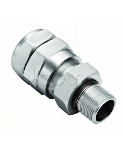 Кабельный ввод для бронированного кабеля с уплотнением внутренней оболочки кабеля резьбой G1/2, внешним диаметром кабеля D= 8-12мм и проходным диаметром кабеля d= 4-8 мм Спектрон КВБ-12/8-М-G1/2 в Белгороде Аксессуары для кабель-канала Pintop.ru