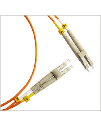 Патч-корд оптический LSZH, дуплексный, LC/PC-LC/PC, MM 50/125, 1м LANMASTER LAN-2LC-2LC/OM2-1.0 в Белгороде Патч-корды и пигтейлы Pintop.ru