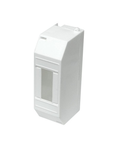 Щиток наружный для автоматических выключателей под 1-2 модуля (белый) Экопласт 44917 в Белгороде Боксы для автоматов Pintop.ru