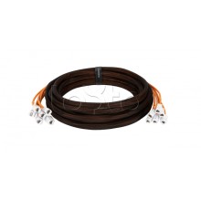 Кабельная сборка NIKOMAX, 5e, неэкранированная, LSZH нг(А)-HFLTx, 30м (NMC-CA6UD2-410C-FT-FT-030)