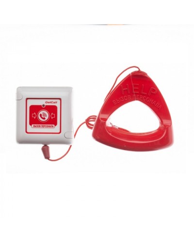 Кнопка со шнуром проводная аналоговая влагозащищенная Getcall GC-0423W1 в Белгороде Переговорные устройства Pintop.ru