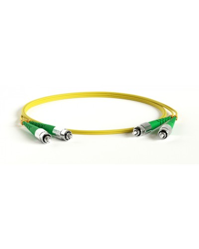 Патч-корд волоконно-оптический Hyperline FC-D2-9-FC/AR-FC/AR-H-5M-LSZH-YL в Белгороде Патч-корды оптические Pintop.ru