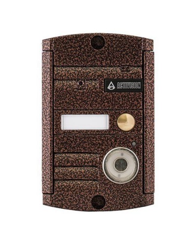 Видеопанель вызывная накладная цветная на 1 абонента с TM-считывателем Activision AVP-451 TM (PAL, медь) в Белгороде Вызывные видеопанели малоабонентные Pintop.ru