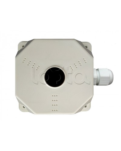 Монтажная коробка Магнито-контакт МК+Видео Люкс белая с гермовводом в Белгороде Распределительные коробки Pintop.ru