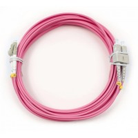 Шнур оптический duplex LC-SC 50/125 mm OM4 5м LSZH Cabeus FOP-50-OM4-LC-SC-5m