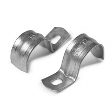 Скоба металлическая однолапковая 25-26 мм (100шт упаковка)ПожТехКабель PTK-Accessories