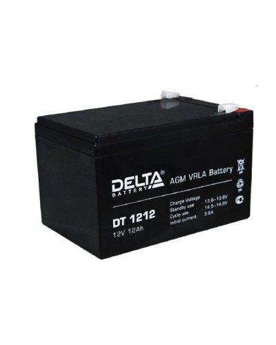 Аккумулятор свинцово-кислотный Delta DT 1212 в Белгороде Электротехническое оборудование Pintop.ru