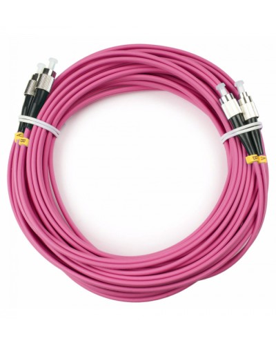 Шнур оптический duplex FC-FC 50/125 mm OM4 10м LSZH в Белгороде Патч-корды оптические Pintop.ru