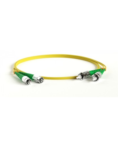 Патч-корд волоконно-оптический Hyperline FC-D2-9-FC/AR-ST/AR-H-3M-LSZH-YL в Белгороде Патч-корды оптические Pintop.ru