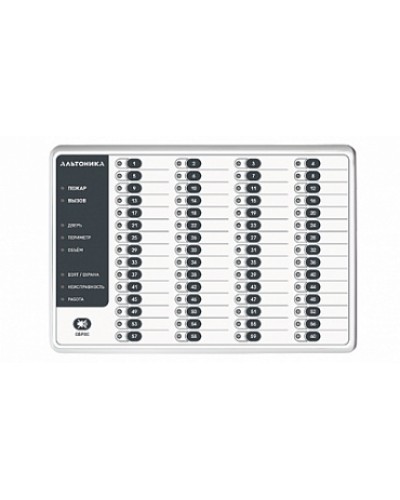 Блок выносной индикации Альтоника RS-101BVI в Белгороде Радиоканальная тревожно-вызывная система Риф Наряд Альтоника Pintop.ru