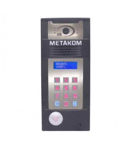 Многоабонентый антивандальный блок вызова со встроенной видеокамерой Метаком MК2018-TMRFGV в Белгороде Блоки вызова многоабонентные Pintop.ru