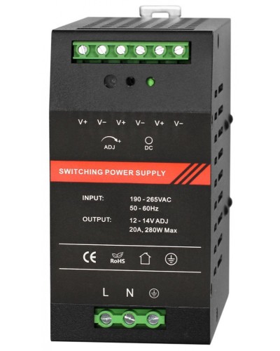 Блок питания Smartec ST-PS120DDU-BK в Белгороде Дополнительное оборудование для СКУД Pintop.ru