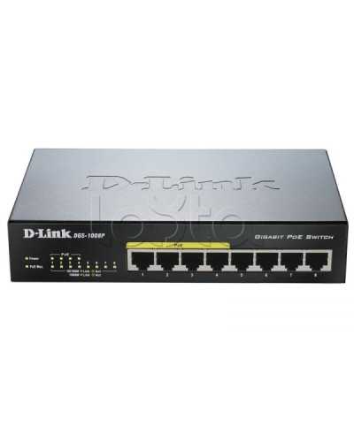 Коммутатор D-Link DGS-1008P/E1A в Белгороде Коммутаторы Pintop.ru