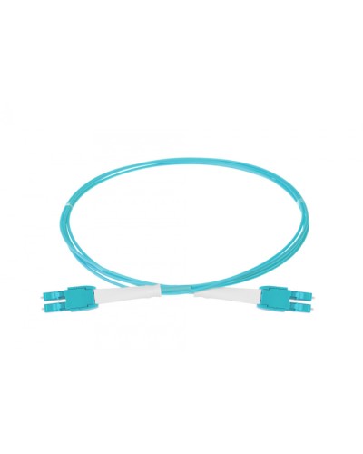 Оптический шнур HD, OM3, 2×50/125, дуплекс LC - дуплекс LC, UNIBOOT PUSH-PULL, 1 м Eurolan (41B-30-LC-LC-01) в Белгороде Патч-корды и пигтейлы Pintop.ru