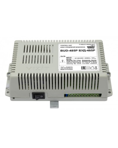 Блок управления домофона Vizit БУД-485Р в Белгороде Блоки управления многоабонентные Pintop.ru