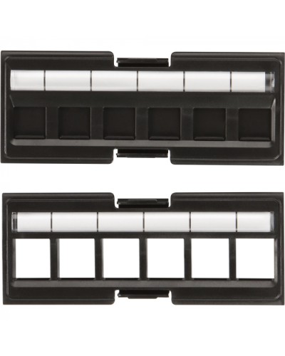 Вставка под кейстоны в модульную панель, неэкранированная, 6 портов, со шторками LANMASTER LAN-FRM-IN-6SK-UXX в Белгороде Коммутационные изделия Pintop.ru