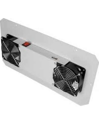 Блок вентиляторный TLK (TLK-FAN2-TERM-GY) для настенных шкафов серии TWC и TWA в Белгороде Вентиляторные модули Pintop.ru